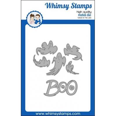 Whimsy Stamps Deb Davis Die Set - Boo